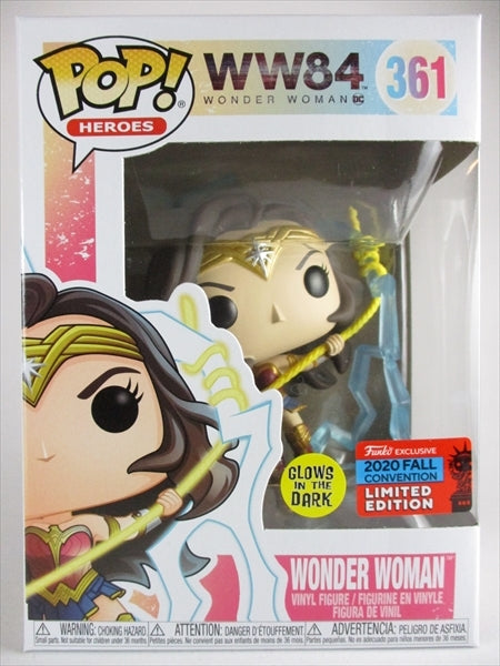 ワンダーウーマン 蓄光版 2020年FALL CONVENTION限定 [WW84] FUNKO(ファンコ) POP! HEROES 361