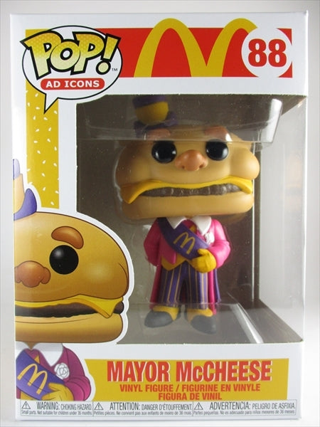 【箱傷】 マックチーズ市長 [マクドナルド(McDonald's)] FUNKO(ファンコ) POP! AD ICONS 88