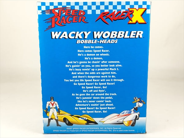 【箱傷】 スピードレーサー [SPEED RACER] FUNKO(ファンコ) Wacky Wobbler(ワッキーワブラー) ボブルヘッド