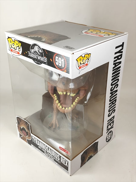 【箱傷】 ティラノサウルス・レックス 10インチ [JURASSIC WORLD (ジュラシック・ワールド)] FUNKO(ファンコ) POP! MOVIES 591
