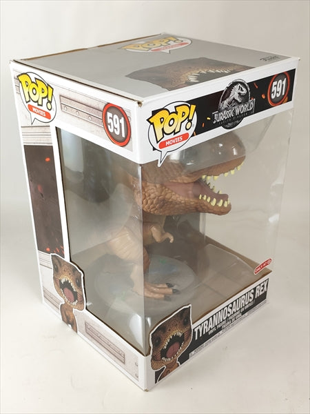 【箱傷】 ティラノサウルス・レックス 10インチ [JURASSIC WORLD (ジュラシック・ワールド)] FUNKO(ファンコ) POP! MOVIES 591