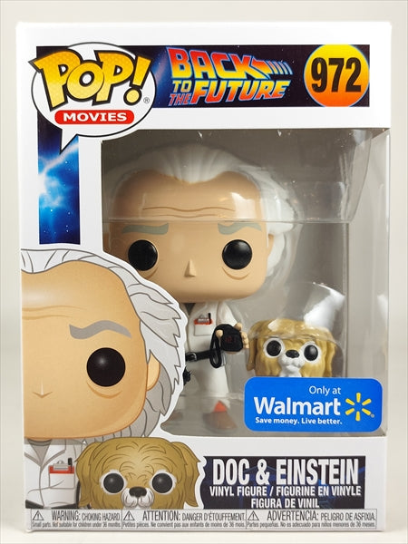 ドク＆アインシュタイン [バックトゥーザーフューチャー(BACK TO THE FUTURE)] FUNKO(ファンコ) POP! MOVIES 972