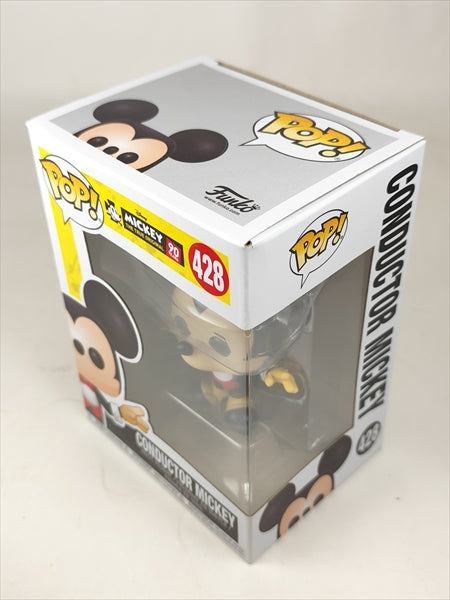 【箱傷】 コンダクター・ミッキー [ミッキー90th] FUNKO(ファンコ) POP! 428
