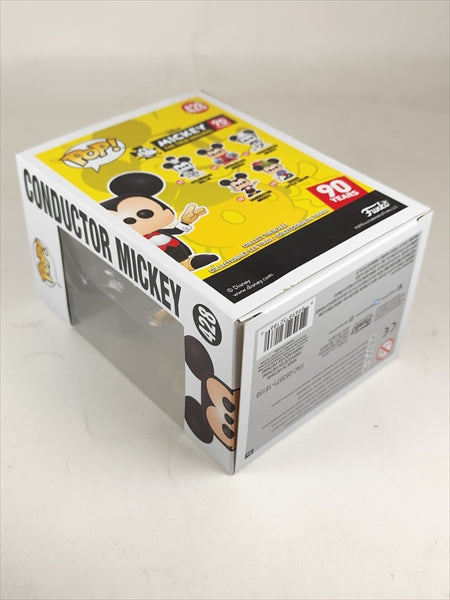 【箱傷】 コンダクター・ミッキー [ミッキー90th] FUNKO(ファンコ) POP! 428