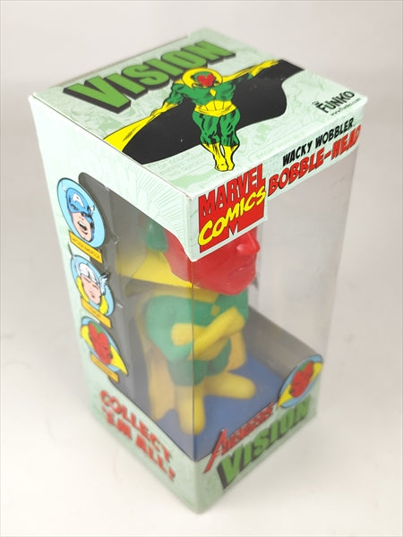 【箱傷】 ヴィジョン [Avengers(アベンジャーズ)] FUNKO(ファンコ) Wacky Wobbler(ワッキーワブラー) ボブルヘッド