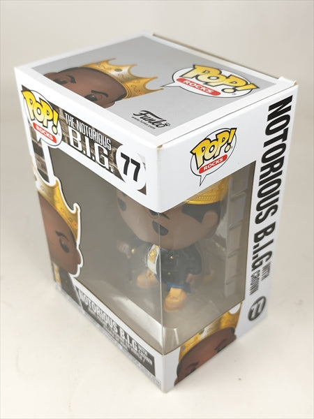 【箱傷】 ノトーリアス・B.I.G 王冠 [THE NOTORIOUS B.I.G.] FUNKO(ファンコ) POP! ROCKS 77