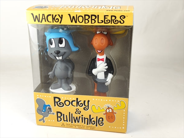 【箱傷】 ロッキー＆ブルウィンクル [Rocky and Bullwinkle] FUNKO(ファンコ) Wacky Wobbler(ワッキーワブラー) ボブルヘッド