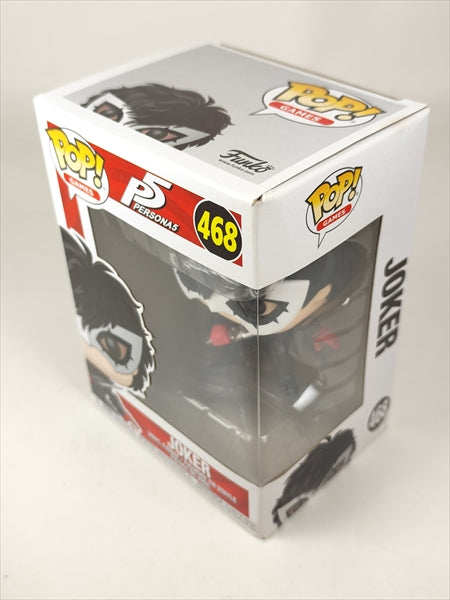 【箱傷】 ジョーカー [ペルソナ5(PERSONA5)(PERSONA5)] FUNKO(ファンコ) POP! GAMES 468
