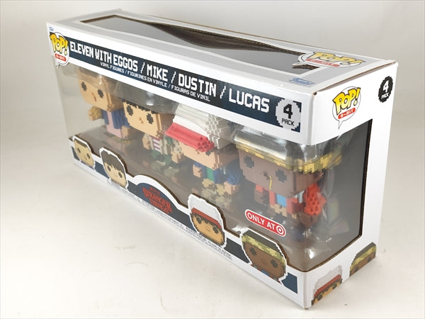 【箱傷】 イレブン/マイク/ダスティン/ルーカス 4体セット [ストレンジャー・シングス(STRANGER THINGS)] FUNKO(ファンコ) POP! 8-BIT 4PACK