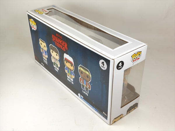 【箱傷】 イレブン/マイク/ダスティン/ルーカス 4体セット [ストレンジャー・シングス(STRANGER THINGS)] FUNKO(ファンコ) POP! 8-BIT 4PACK