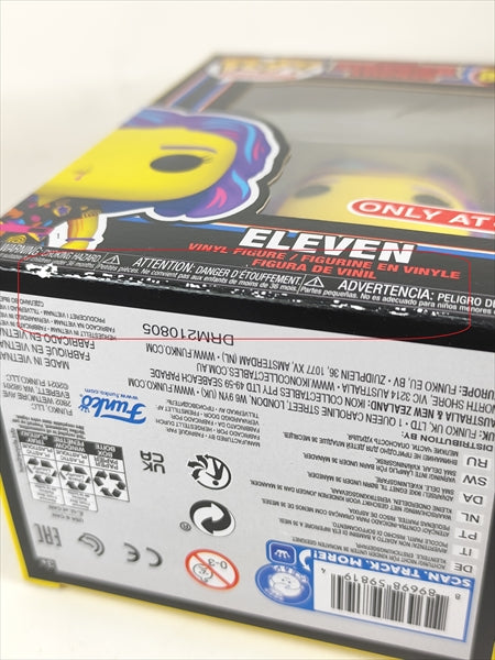 【箱傷】 イレブン　ブラックライト [ストレンジャー・シングス(STRANGER THINGS)] FUNKO(ファンコ) POP! TELEVISION 802