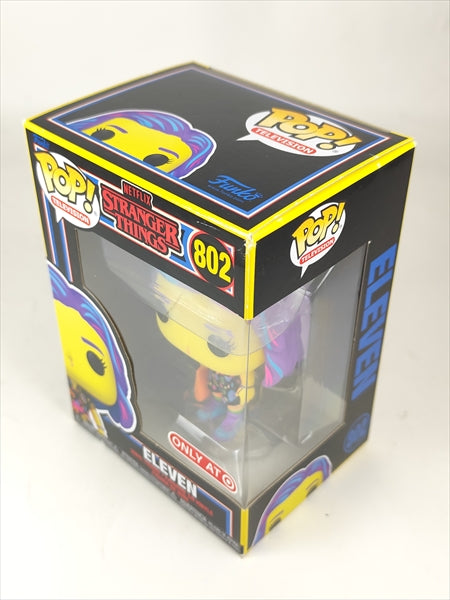 【箱傷】 イレブン　ブラックライト [ストレンジャー・シングス(STRANGER THINGS)] FUNKO(ファンコ) POP! TELEVISION 802