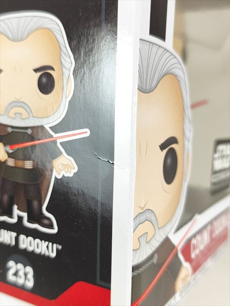 【箱傷】 ドゥークー伯爵 SMUGGLER"S BOUNTY限定 [STARWARS(スターウォーズ)] FUNKO(ファンコ) POP! 233