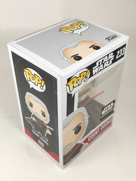 【箱傷】 ドゥークー伯爵 SMUGGLER"S BOUNTY限定 [STARWARS(スターウォーズ)] FUNKO(ファンコ) POP! 233