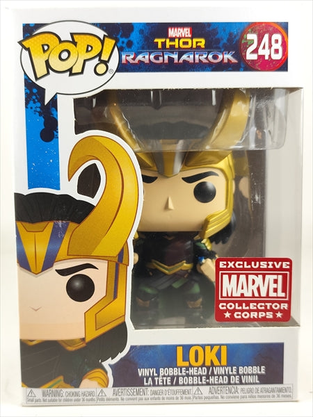 【箱傷】 ロキ MARVEL COLLECTOR CORP限定版 [マイティ・ソー バトルロイヤル] FUNKO(ファンコ) POP! 248