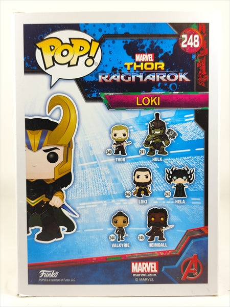 【箱傷】 ロキ MARVEL COLLECTOR CORP限定版 [マイティ・ソー バトルロイヤル] FUNKO(ファンコ) POP! 248