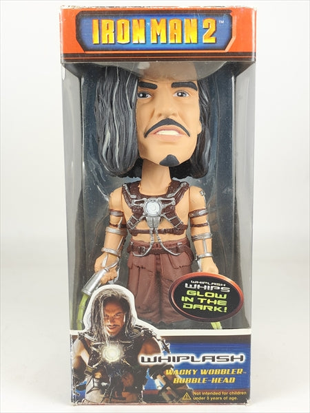 【箱傷】 ウィップラッシュ 畜光版 [アイアンマン2] FUNKO(ファンコ) Wacky Wobbler(ワッキーワブラー) ボブルヘッド