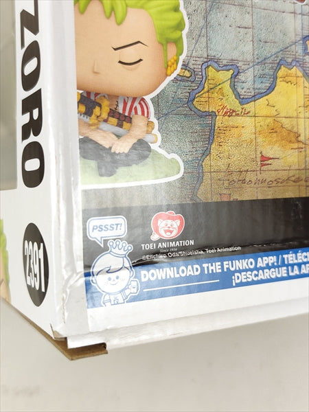 【箱傷】 ロロノア・ゾロ [ONE PIECE(ワンピース)] FUNKO(ファンコ) POP! ANIMATION 2391