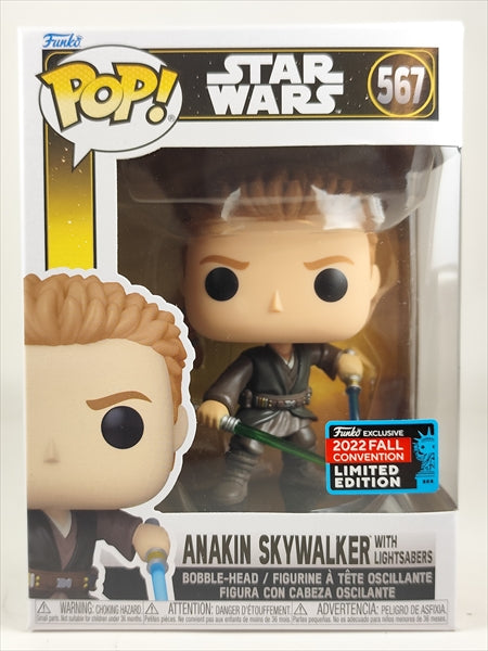 超特価！！激レア！！ Funko POP! スターウォーズ パダワン アナキン アナキン・スカイウォーカー 2022年FALL CONVENTION限定 [スター