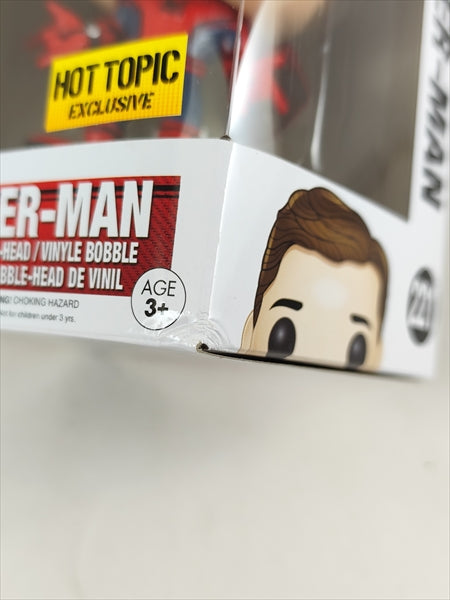 【箱傷】 スパイダーマン アンマスク版 [スパイダーマン ホームカミング] FUNKO(ファンコ) POP! 221