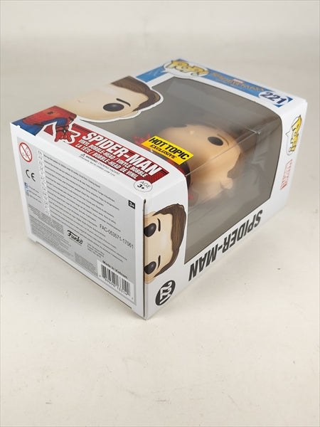 【箱傷】 スパイダーマン アンマスク版 [スパイダーマン ホームカミング] FUNKO(ファンコ) POP! 221