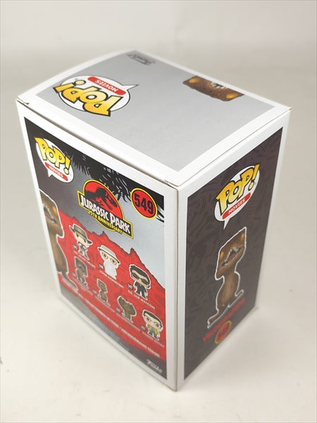 【箱傷】 ヴェロキラプトル 黄目 [ジュラシックパーク] FUNKO(ファンコ) POP! MOVIES 549