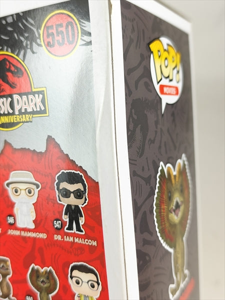 【箱傷】 ディロフォサウルス [ジュラシックパーク] FUNKO(ファンコ) POP! MOVIES 550