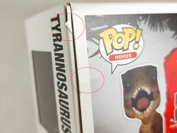 【箱傷】 ティラノサウルス・レックス [JURASSIC WORLD(ジュラシック・ワールド)] FUNKO(ファンコ) POP! MOVIES 548
