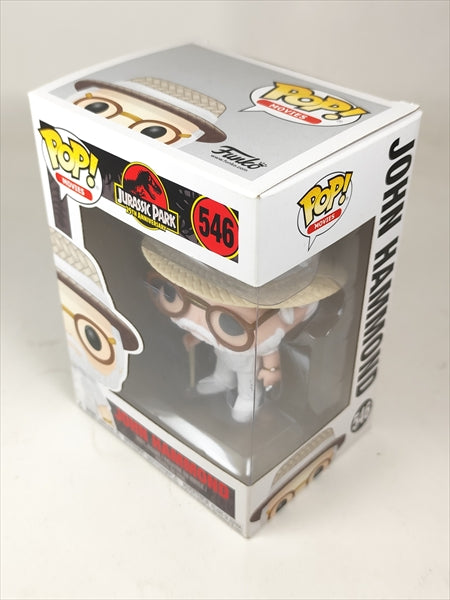 【箱傷】 ジョン・ハモンド [ジュラシックパーク] FUNKO(ファンコ) POP! MOVIES 546