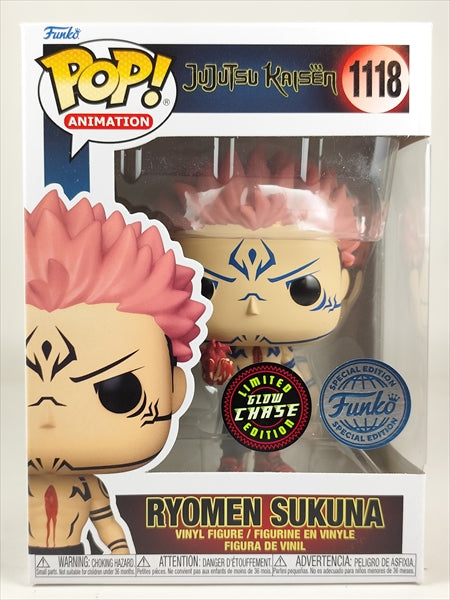 【箱傷】 両面宿儺 CHASE蓄光版 [呪術廻戦] FUNKO(ファンコ) POP! ANIMATION 1118