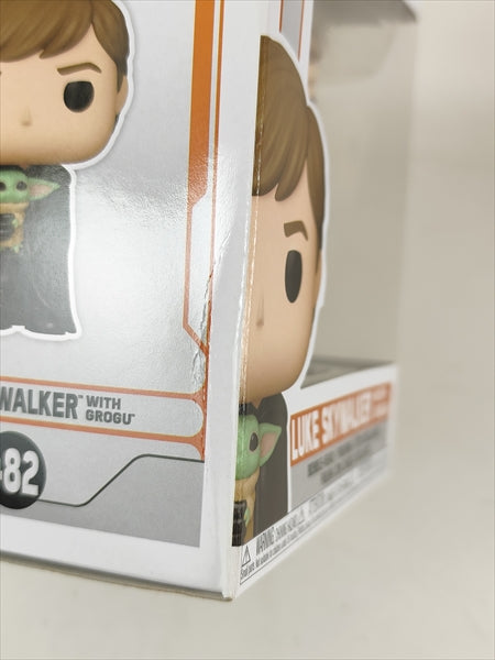 【箱傷】 ルーク・スカイウォーカー with グローグー [STARWARS(スターウォーズ)] FUNKO(ファンコ) POP! 482