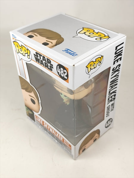 【箱傷】 ルーク・スカイウォーカー with グローグー [STARWARS(スターウォーズ)] FUNKO(ファンコ) POP! 482