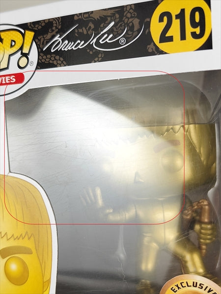 【箱傷】 ブルース・リー ゴールデン [BRUCE LEE] FUNKO(ファンコ) POP! MOVIES 219