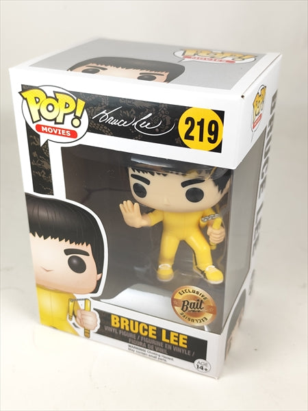 【箱傷】 ブルース・リー イエロジャージ [BRUCE LEE] FUNKO(ファンコ) POP! MOVIES 219