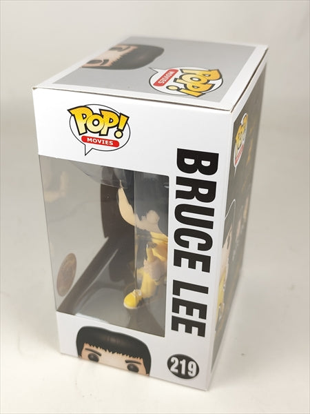 【箱傷】 ブルース・リー イエロジャージ [BRUCE LEE] FUNKO(ファンコ) POP! MOVIES 219