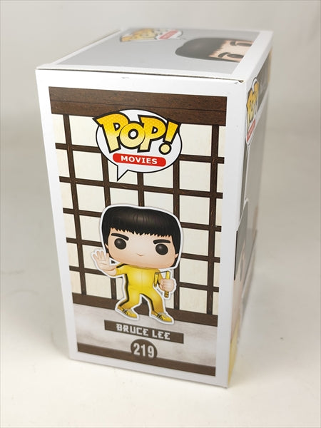 【箱傷】 ブルース・リー イエロジャージ [BRUCE LEE] FUNKO(ファンコ) POP! MOVIES 219