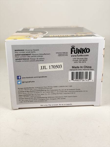【箱傷】 ブルース・リー イエロジャージ [BRUCE LEE] FUNKO(ファンコ) POP! MOVIES 219