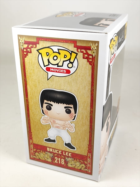 【箱傷】 ブルース・リー 白カンフーパンツ [BRUCE LEE] FUNKO(ファンコ) POP! MOVIES 218
