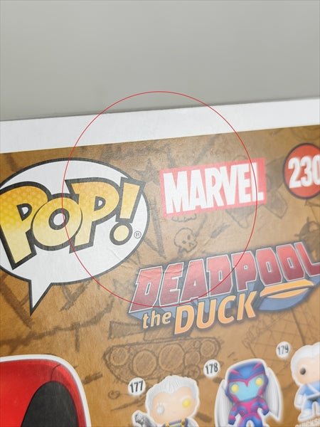 【箱傷】 デッドプール・ザ・ダック [DEADPOOL the DUCK] FUNKO(ファンコ) POP! 230