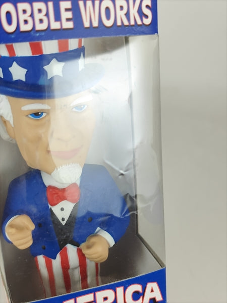【箱傷】 アンクルサム [AMERICA STRONG PROUD] FUNKO(ファンコ) Wacky Wobbler(ワッキーワブラー) ボブルヘッド