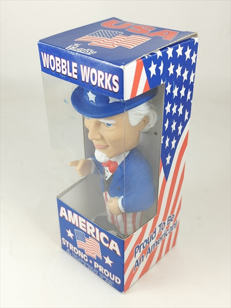 【箱傷】 アンクルサム [AMERICA STRONG PROUD] FUNKO(ファンコ) Wacky Wobbler(ワッキーワブラー) ボブルヘッド