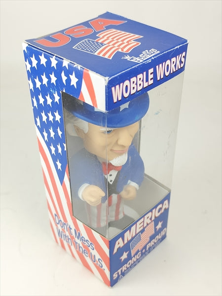 【箱傷】 アンクルサム [AMERICA STRONG PROUD] FUNKO(ファンコ) Wacky Wobbler(ワッキーワブラー) ボブルヘッド