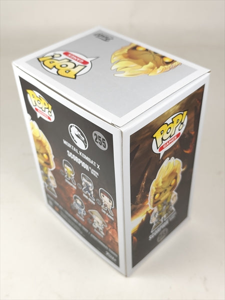 【箱傷】 スコーピオン フレーミングスカル [モータルコンバット] FUNKO(ファンコ) POP! GAMES 255