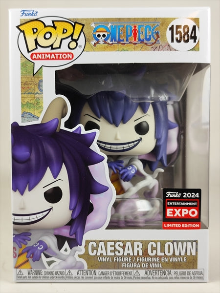 シーザー・クラウン 2024年ENTERTAINMENT EXPO限定 [ONE PIECE(ワンピース)] FUNKO(ファンコ) POP! ANIMATION 1584