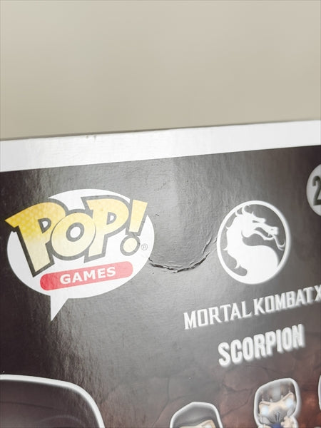 【取寄品・依頼者以外購入不可】【箱傷】スコーピオン [モータルコンバット] FUNKO(ファンコ) POP! GAMES 250