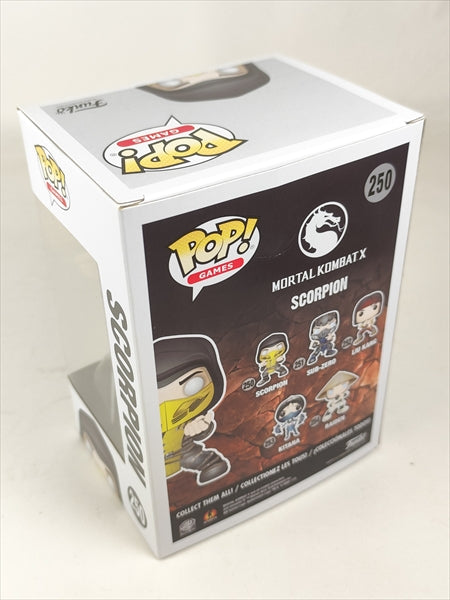 【取寄品・依頼者以外購入不可】【箱傷】スコーピオン [モータルコンバット] FUNKO(ファンコ) POP! GAMES 250