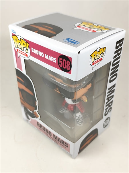 【箱傷】 ブルーノ・マーズ [BRUNO MARS] FUNKO(ファンコ) POP! ROCKS 508
