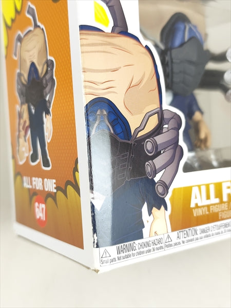 【箱傷】 オール・フォー・ワン　アンマスク [僕のヒーローアカデミア] FUNKO(ファンコ) POP! ANIMATION 647