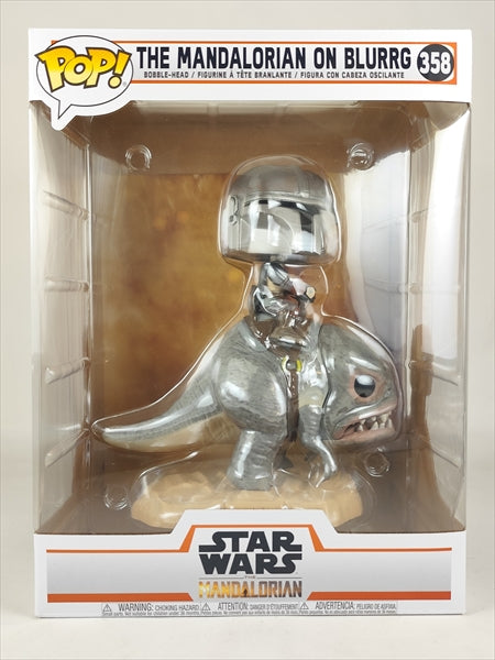 【取寄品・依頼者以外購入不可】ブラーグにのったマンダロリアン [スターウォーズ/マンダロリアン] FUNKO(ファンコ) POP! 358