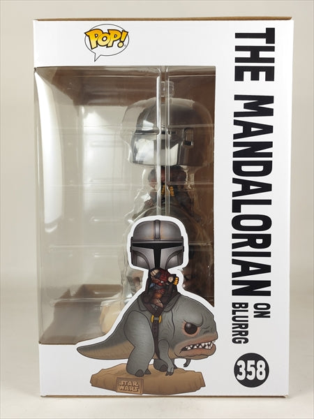 【取寄品・依頼者以外購入不可】ブラーグにのったマンダロリアン [スターウォーズ/マンダロリアン] FUNKO(ファンコ) POP! 358